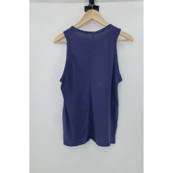 Alex Mill Blue Sleeveless Kate Tank Top Size M,‎ 100% Cotton, USA, Normcore - Picture 2 of 8